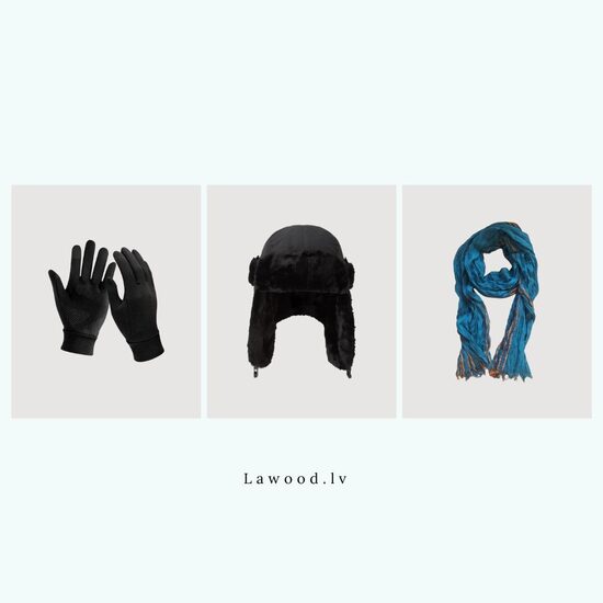 Šalles, cepures, cimdi